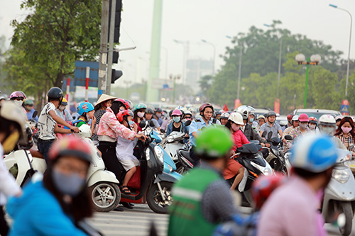 Hà Nội tắc đường ngày đầu đi làm sau kỳ nghỉ lễ - 5