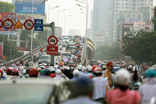 Hà Nội tắc đường ngày đầu đi làm sau kỳ nghỉ lễ - 11