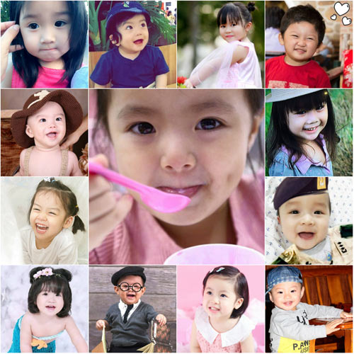 Lộ diện hình ảnh bé được bình chọn nhiều nhất tuần 04 - 1
