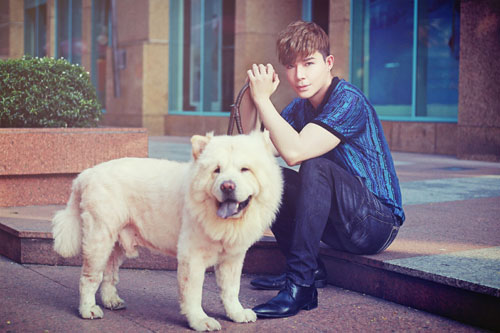 Nathan Lee rạng ngời khi dắt cún cưng đi dạo phố - 11