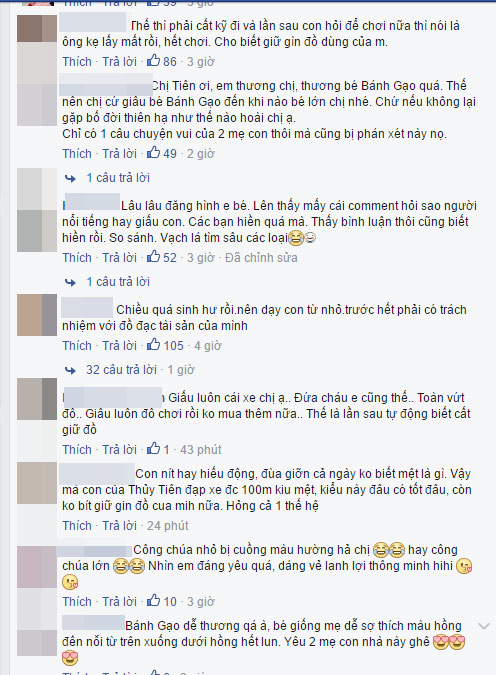 Thủy Tiên lại gây ồn ào khi khoe ảnh con gái đạp xe - 4