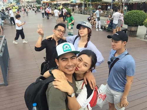 quot;Kiều nữquot; Ngọc Lan hạnh phúc đi du lịch cùng bạn trai - 1