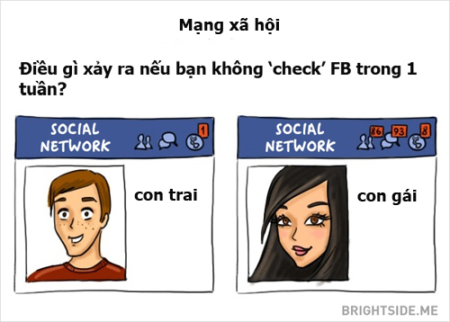 Chết cười sự khác nhau giữa con trai và con gái - 5