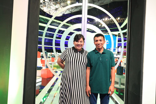 Tuyền Mập đem chồng quot;lệch cânquot; đi quay hình - 1