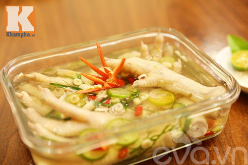 Chân gà ngâm chua ngọt, giòn sần sật hấp dẫn ngày hè - 5
