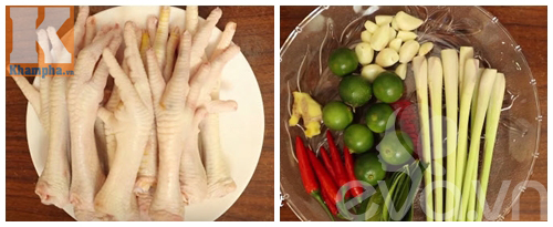 Chân gà ngâm chua ngọt, giòn sần sật hấp dẫn ngày hè - 1