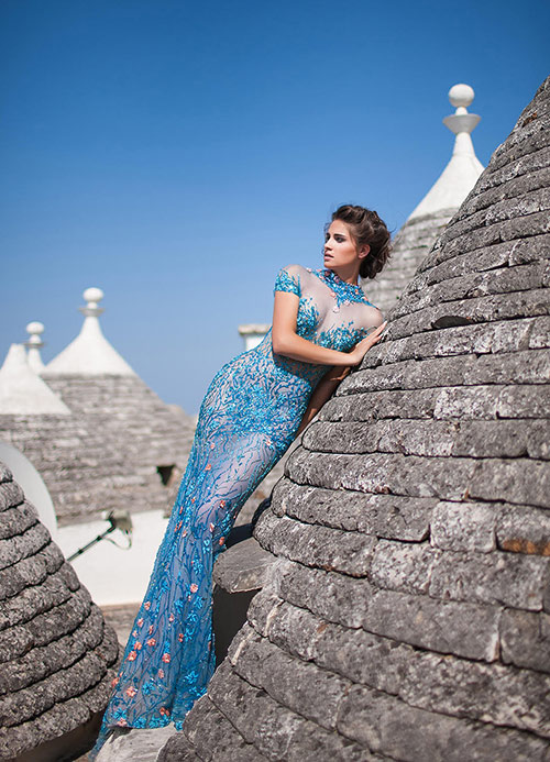 Kim Tuyến diện váy cưới, mơ màng giữa ngôi làng cổ Ý - 9