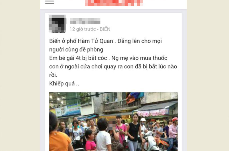 Bác tin mẹ đi mua thuốc con gái bị bắt cóc giữa Thủ đô - 1