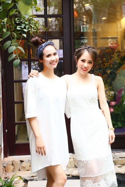 Huyền Lizzie tái xuất sau sinh, đến mừng MC Bạch Lan Phương - 4