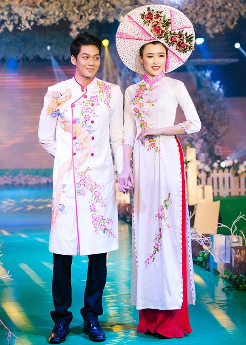 Phan Thị Mơ kiều diễm với áo dài cưới - 12