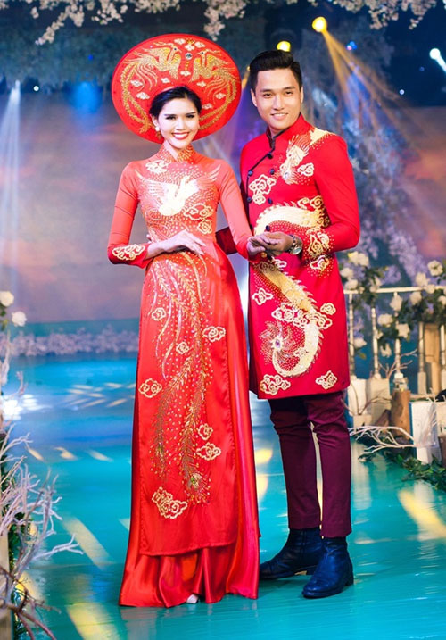 Phan Thị Mơ kiều diễm với áo dài cưới - 11