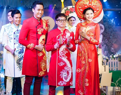 Phan Thị Mơ kiều diễm với áo dài cưới - 13