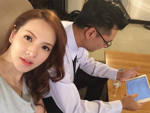 Văn Mai Hương vẫn “niềm nở” dù đang gặp rắc rối bị tố cáo - 3