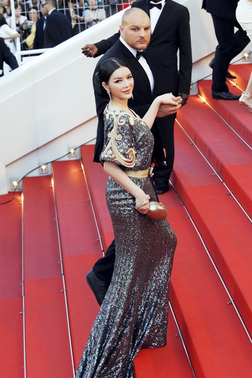 Lý Nhã Kỳ được bảo vệ cẩn mật tại Cannes - 13