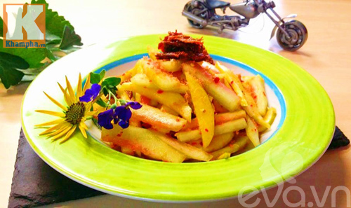 Gỏi cùi dưa hấu xoài xanh siêu hấp dẫn - 9