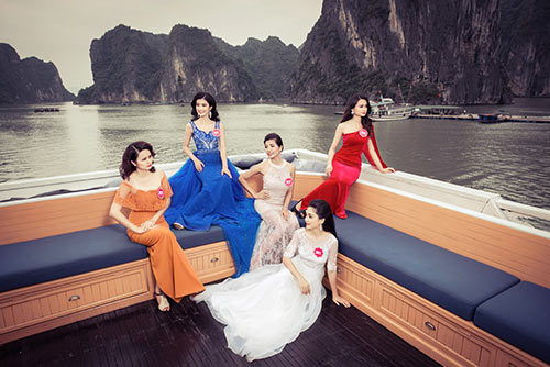 Thí sinh HH biển khoe dáng lộng lẫy trên du thuyền - 2