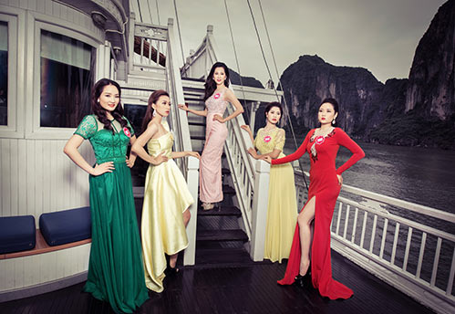 Thí sinh HH biển khoe dáng lộng lẫy trên du thuyền - 4