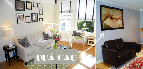 6 sai lầm quot;nhan nhảnquot; khi treo tranh, trải thảm trong nhà - 3