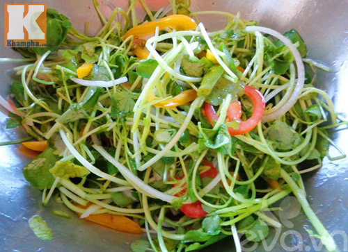 Thịt bò trộn cải xoong đơn giản mà ngon - 5