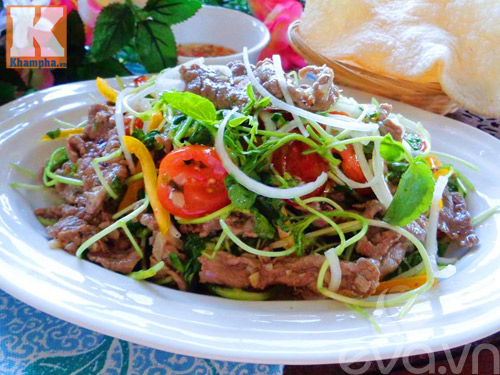 Thịt bò trộn cải xoong đơn giản mà ngon - 7