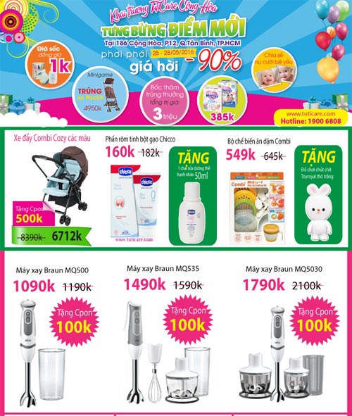 TutiCare mừng điểm mới, phơi phới giá hời đến 90% - 4