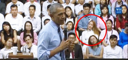 Khánh Thi phát khóc vì sung sướng khi được ông Obama bắt tay - 8