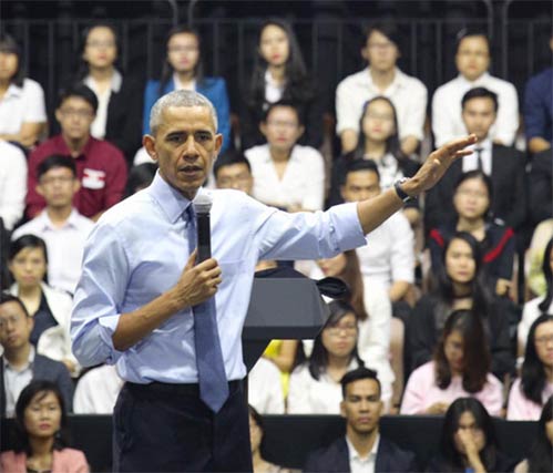 Tổng thống Obama nhắc đến Sơn Tùng và NS Trần Lập - 2