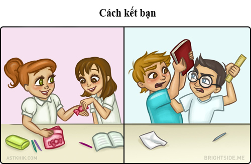 Sự khác nhau thú vị giữa tình bạn của đàn ông và phụ nữ - 1