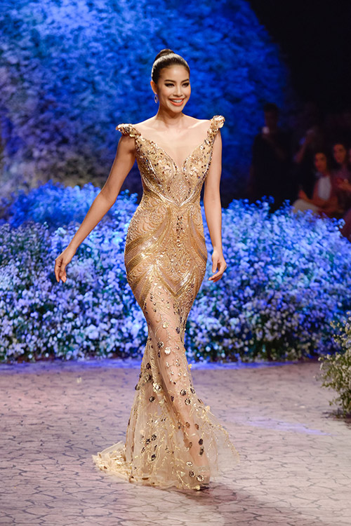 Phạm Hương, Kỳ Duyên đại chiến với váy xuyên thấu - 16