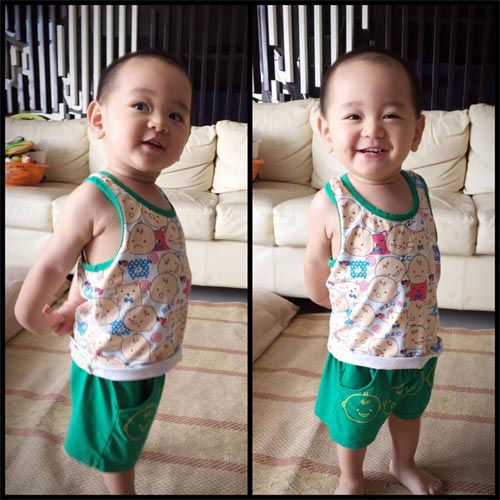 Con trai Ly Kute cực đáng yêu trong loạt ảnh mới - 7