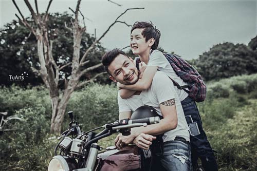 Bộ ảnh quot;Bố ơi mình đi đâu thếquot; cực chất của 2 bố con - 8