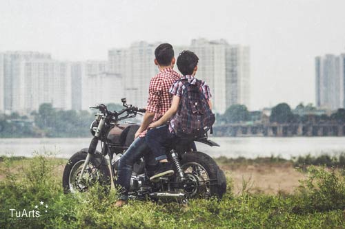 Bộ ảnh quot;Bố ơi mình đi đâu thếquot; cực chất của 2 bố con - 12