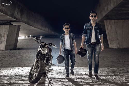 Bộ ảnh quot;Bố ơi mình đi đâu thếquot; cực chất của 2 bố con - 13