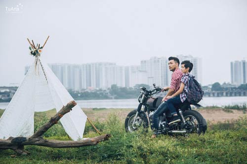 Bộ ảnh quot;Bố ơi mình đi đâu thếquot; cực chất của 2 bố con - 1