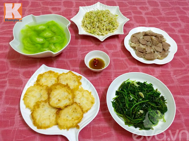 Thực đơn cơm chiều ngon miệng và hấp dẫn - 1