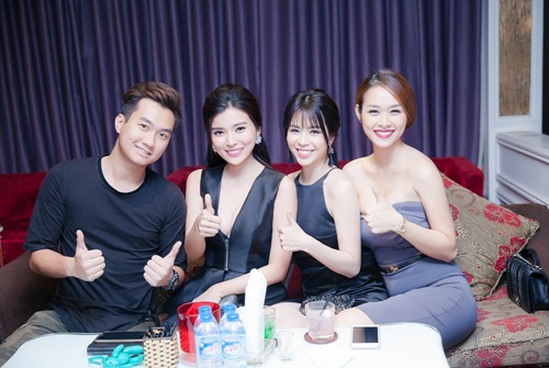 Vắng bạn gái cơ trưởng, Trương Thế Vinh lẻ bóng đi tiệc - 9