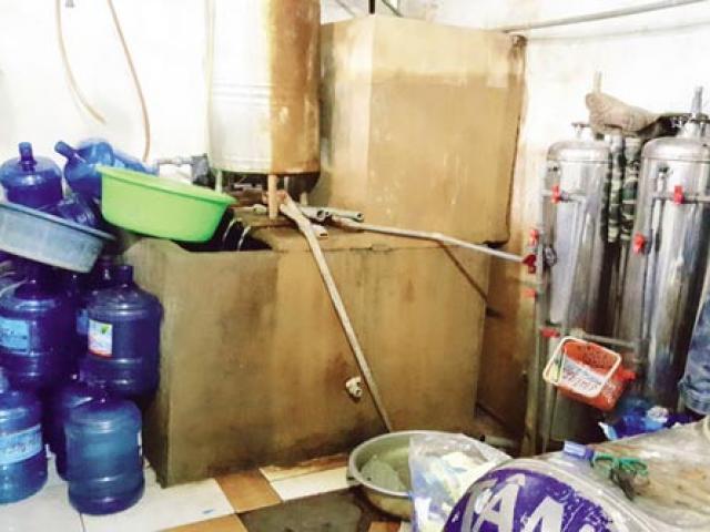 Hô biến nước giếng khoan thành nước tinh khiết