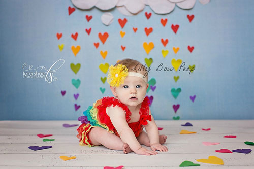 The emotional story behind the "rainbow baby" photos - 14
