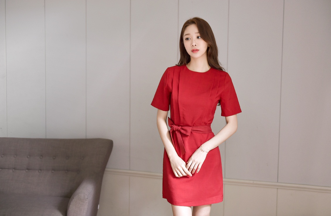 Phiên bản Hàn Quốc của váy nước ngoài váy thắt eo ở phần dài một từ là áo  sơ mi mỏng váy hoang dã - A-Line Váy 🆘 Kho Hàng Tàu |