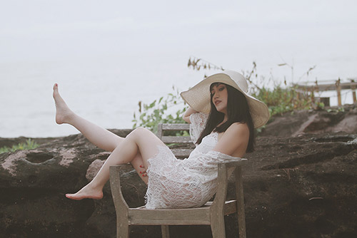 Sĩ Thanh khoe thân hình quot;ngọt lịmquot; trên biển - 9