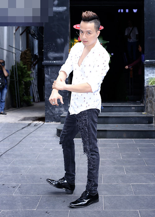 Cao Thái Sơn bảnh bao chúc mừng Duy Trường sau thời gian ở Mỹ - 1