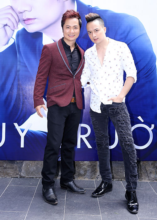 Cao Thái Sơn bảnh bao chúc mừng Duy Trường sau thời gian ở Mỹ - 2