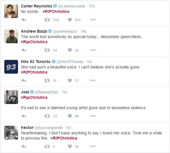 Christina Grimmie - Ngôi sao Youtube vừa bị bắn chết - 3