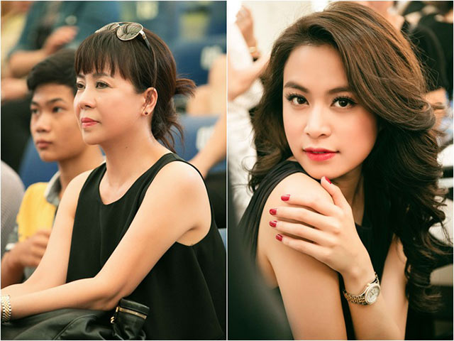 Mẹ Hoàng Thùy Linh xúc động trước thước phim về con gái