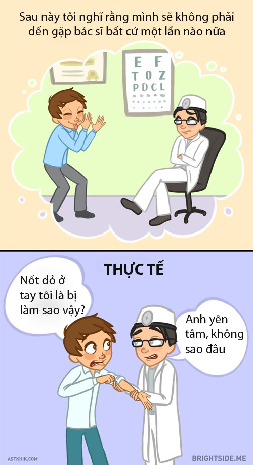 Hài hước: Sự khác nhau giữa suy nghĩ khi còn bé và khi trưởng thành - 6