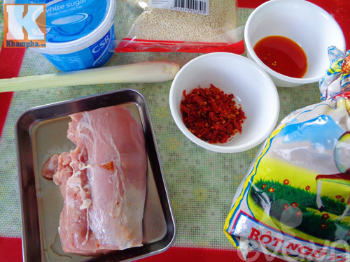 Làm heo khô xé sợi không cần lò nướng - 1