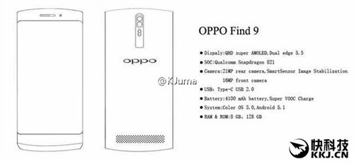 Oppo Find 9 cấu hình “khủng” lộ diện - 2