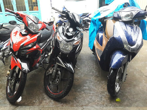 Mưa và gió lớn làm đứt dây điện, cây bật gốc đè người đi đường - 8