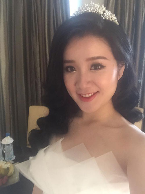 Miss Teen Xuân Mai rạng rỡ trong đám cưới với chồng đại gia - 2