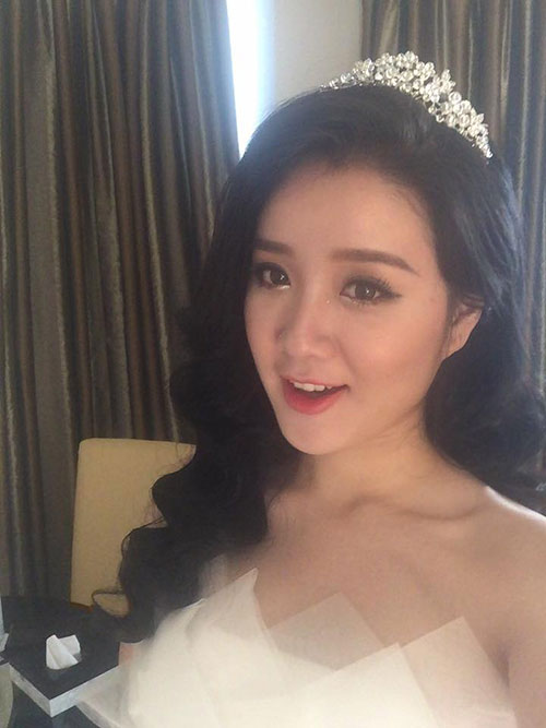 Miss Teen Xuân Mai rạng rỡ trong đám cưới với chồng đại gia - 1